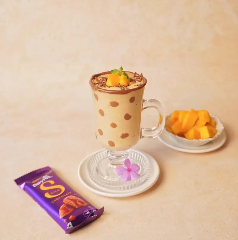 Mango Oats Smoothie with Caduy Silk Cunch Recipe