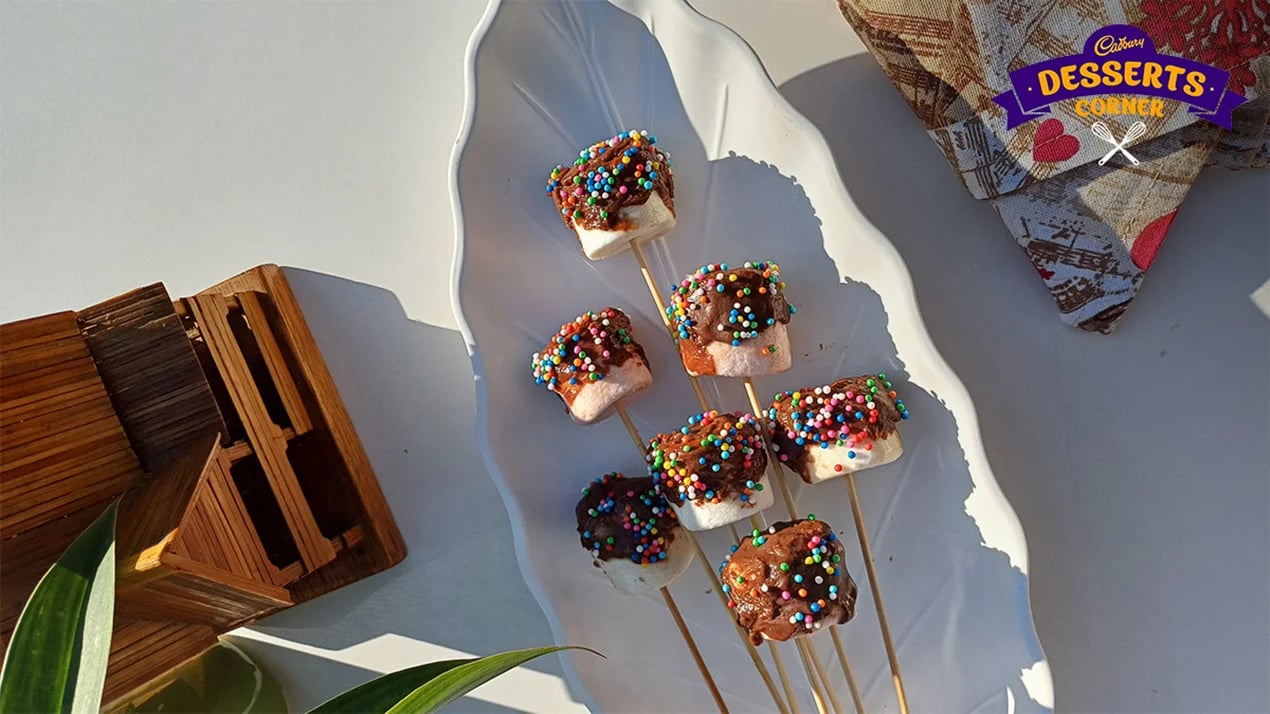 Chocolate Coveed Mashmallow Recipe