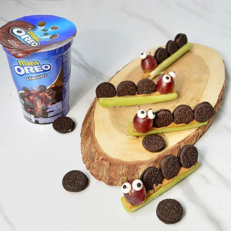 Mini Oeo Catepilla Recipe