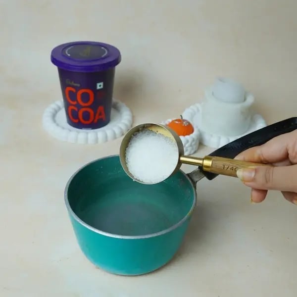 Mohanthal Recipe With Cocoa And Gems: Add A Fun Twist To This Gujarati Diwali Mithai - Boiling Sugar Syrup