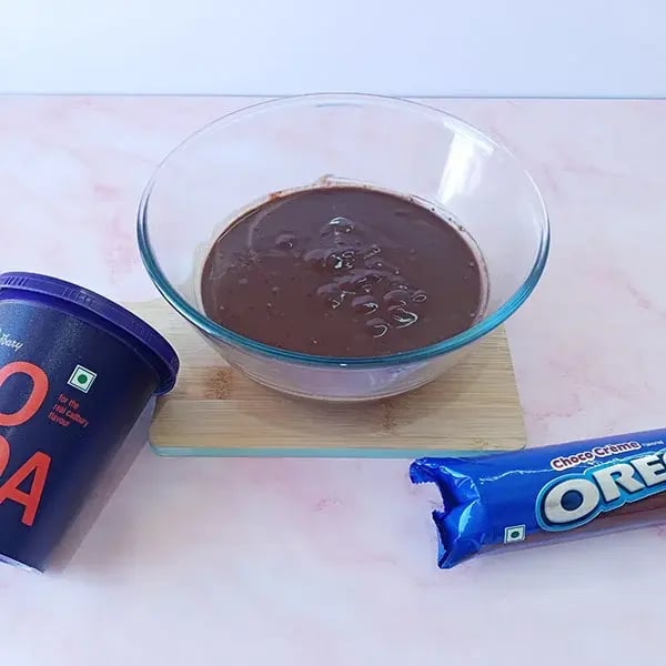 Moist Oreo Chocolate Cake - Add Egg