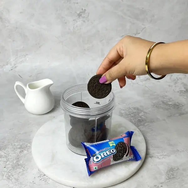 No Bake Oreo Donut - Mixing Cookie Dough