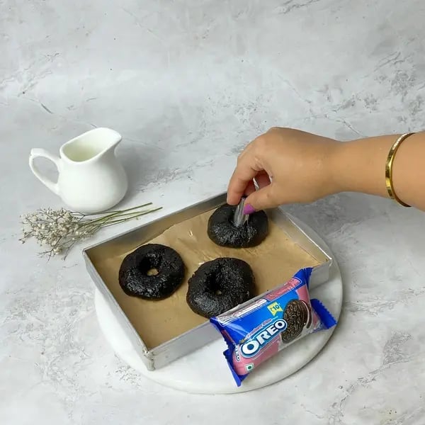 No Bake Oreo Donut - Donuts In Freezer