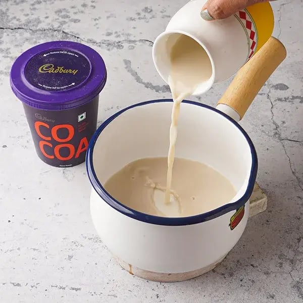 Orange Chocolate Panna Cotta - Add coconut milk
