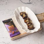 Orange Chocolate Stuffed Dates
