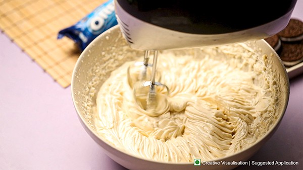 Oreo Bundt Cake Step 3