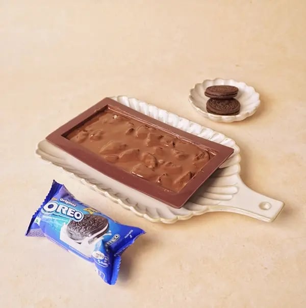 OREO Chocolate Bar with Cadbury Dairy Milk-Place in the refrigerator