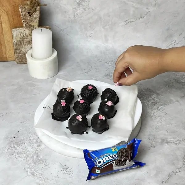 Oreo Cookie Ball - Sprinkled Cookie Balls