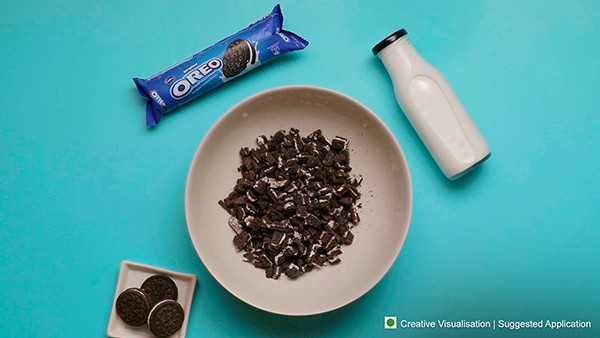 Oreo Croissant Recipe - Chopped Oreo Cookies