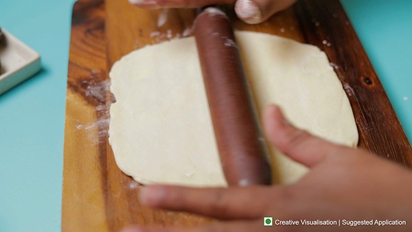 Oreo Croissant Recipe - Rolled Puff Pastry