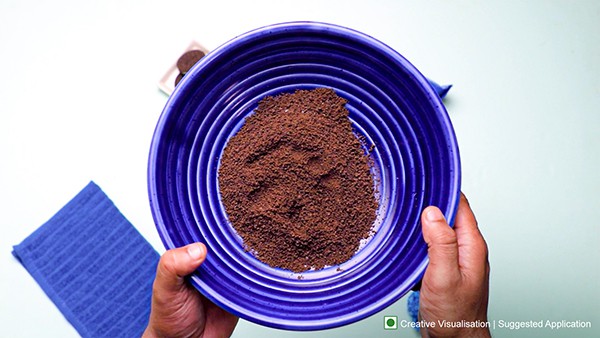 Oreo Mysore Pak Recipe - Crushed Oreo Powder