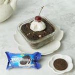 Oreo quick 4 ingredients brownie