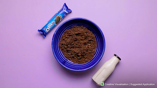 Easy No-Bake Oreo Roll Recipe - Crushed Oreo Powder