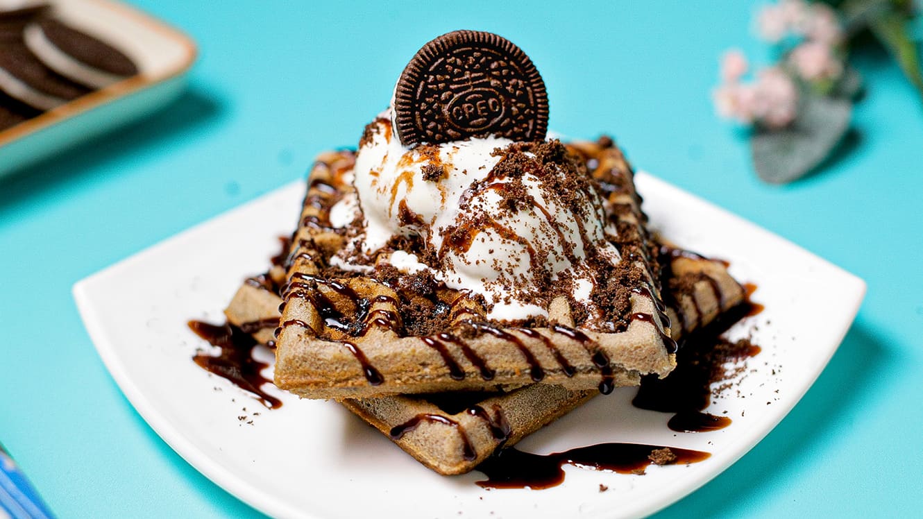 Oreo Waffles