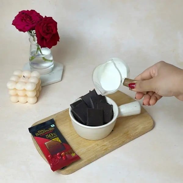 Perfect Bournville Couverture Chocolate Mousse - Cream Over Chocolate