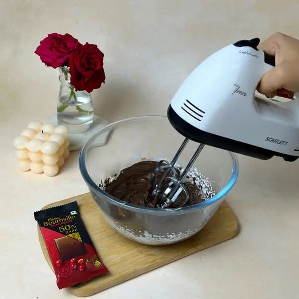Perfect Bournville Couverture Chocolate Mousse - Beating Chocolate Cream