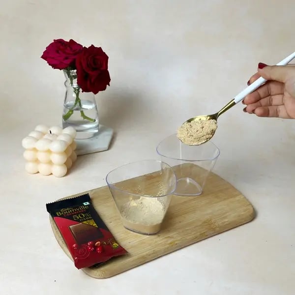 Perfect Bournville Couverture Chocolate Mousse - Biscuit Pieces Bowl