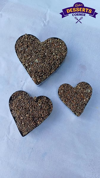 Chocolate Covered Perilla Hearts Recipe - Filling Cookie Cutters
