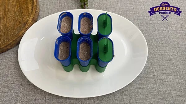 Silk Popsicle Bars Recipe - Adding Milk To Mixture