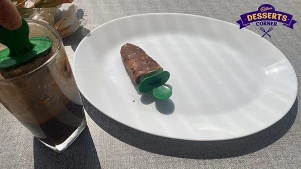 Silk Popsicle Bars Recipe - Melted Chocolate In Bowl