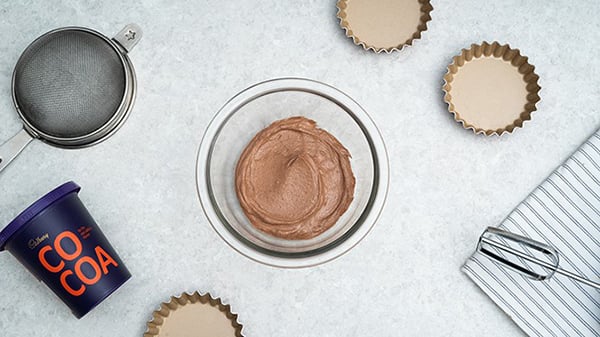 Rich Chocolate Tart Recipe - Thick Batter Mixing