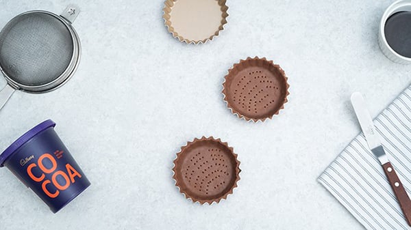 Rich Chocolate Tart Recipe - Dough In Mould