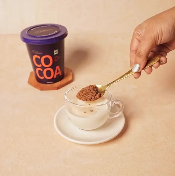 Rooh Afza Chocolate Milk Sharbat-In a separate cup