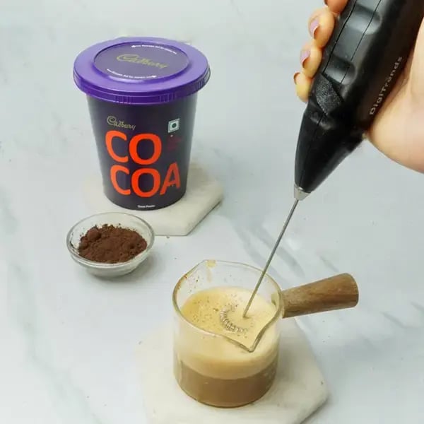 Spanish Cocoa Iced Latte - Wait until cold