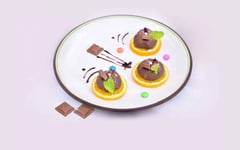 Spicy Orange Chocolate Sandesh