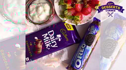 Strawberry frozen yogurt bites