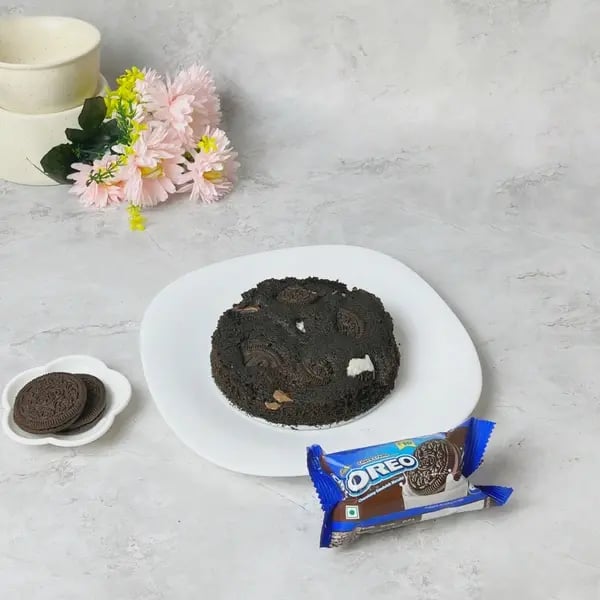 Super Easy Oreo Brownie Cake - Removing Brownie Cake