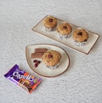 Sweet Potato Muffins with Cranberries and Crispello Chunks