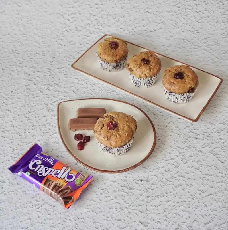 Sweet Potato Muffins with Caneies and Cispello Chunks Recipe
