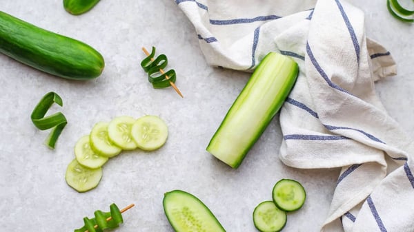 Tang Lemon Breeze Recipe - Sliced Cucumber