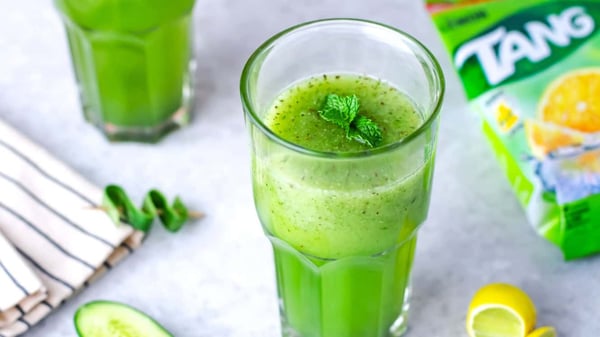 Tang Lemon Breeze Recipe - Blended Ingredients