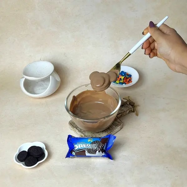 Teddy Bear Chocolate Covered Oreo - Chocolate dipped oreos