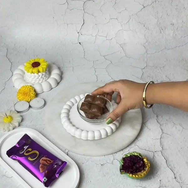 This Diwali, Try Shahi Tukda Recipe With Dairy Milk Silk - Draining On Paper Towels