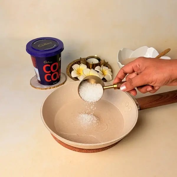Tirunelveli Halwa Recipe For Onam: A Traditional South Indian Sweet - Sugar And Water In Pan