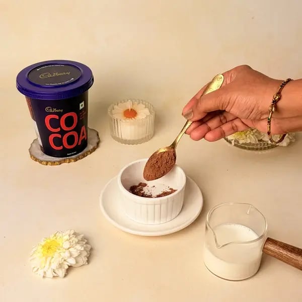 Traditional Palada Payasam Recipe For Onam: Creamy Kerala Festive Sweet - Mixing Cocoa Powder