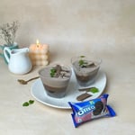 Triple-Layered Chocolate Oreo Base Mousse