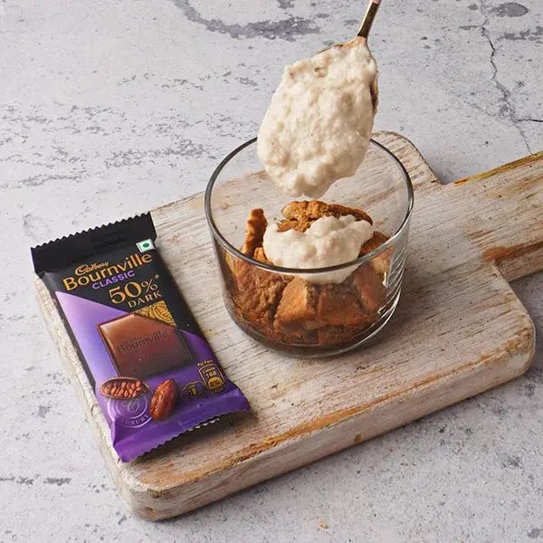 Vegan Chocolate Tiramisu - Add cashew paste