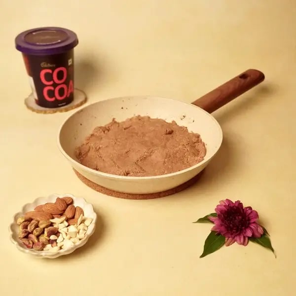 Vinayaka Chavithi Special Cocoa Paneer Modak - Cooling Paneer Mixture
