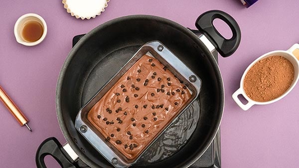 Choco Lava Brownie Step 7