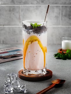 5-Step Guide to Chocolate Mango Falooda with Cooling Sabja Seeds