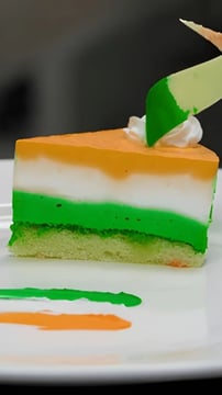 Tricolor Dessert