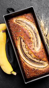 7 Tips To Perfect Banana Upside Down Cake With Walnuts And Dairy Milk