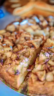 Apple Crumb Cake With Pecans And Crispello Pieces: A Crunchy, ...