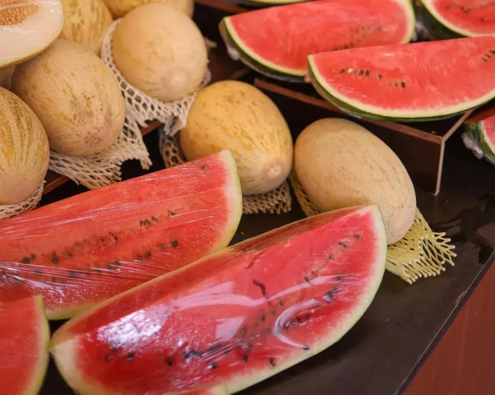 Melons On Display