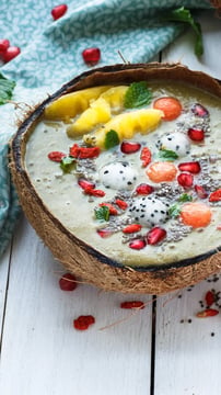 Banana Rice Pudding Recipe Using Coconut Milk For A Tropical Twist - Feature