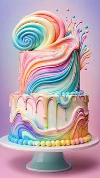 Bournville Ganache Rainbow Cake: A Rich And Colorful Dessert Masterpiece